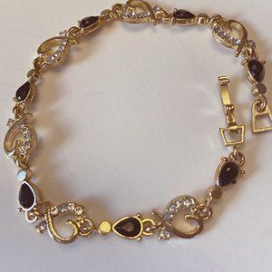 Elegant 8" green BRACELET